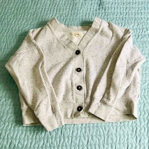 Small White Madewell Cardigan